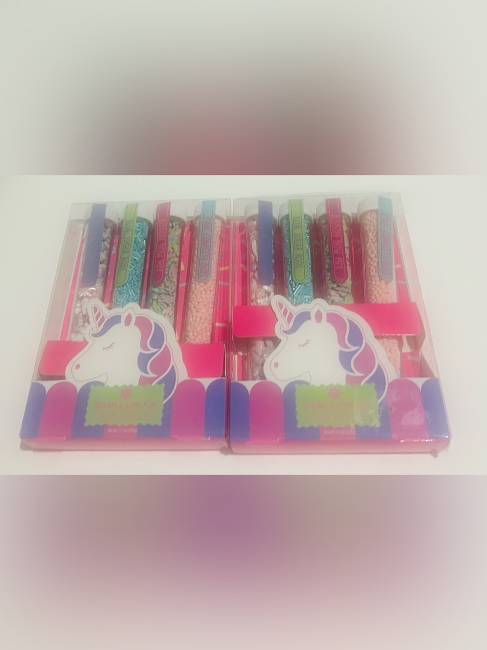 New 8 Vials of Sprinkles “Unicorn Sprinkle Mix” Sprinkle Some Fun